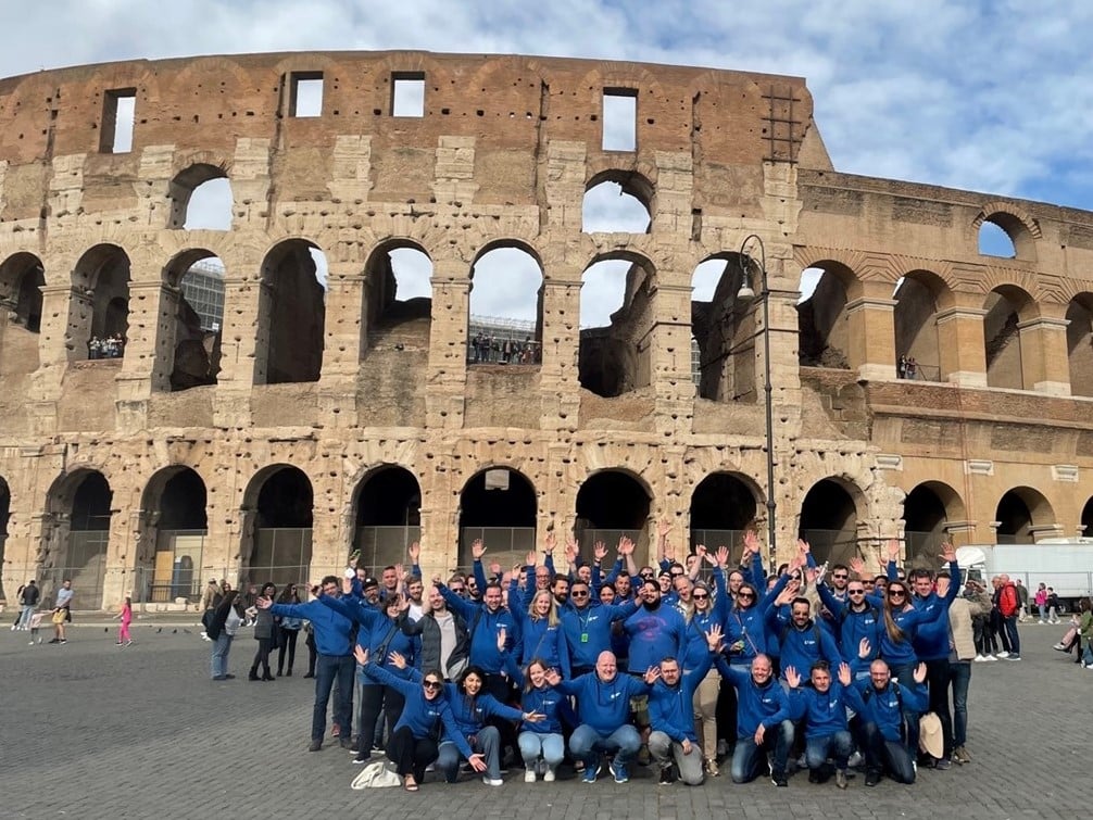 Sfeerimpressie van een onvergetelijke incentive reis naar Rome