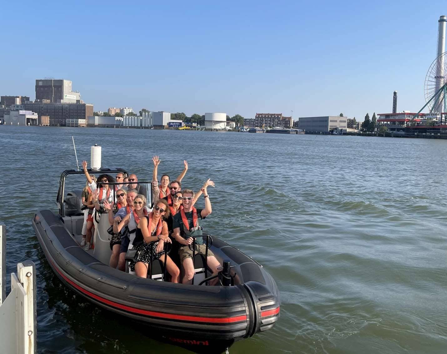 Sfeerimpressie van een onvergetelijke incentive reis naar Rotterdam