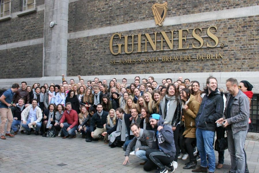 Sfeerimpressie van een onvergetelijke incentive reis naar Dublin