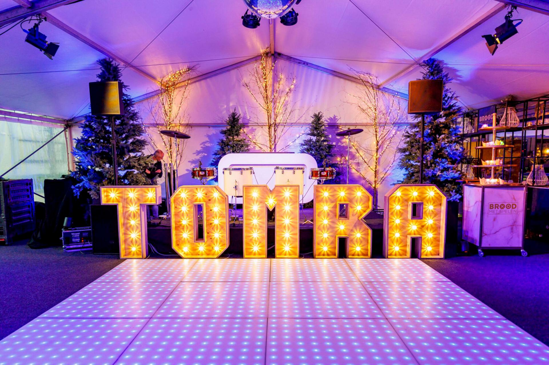Bedrijfsevenement Winter Wonderland kick-off TOMRA