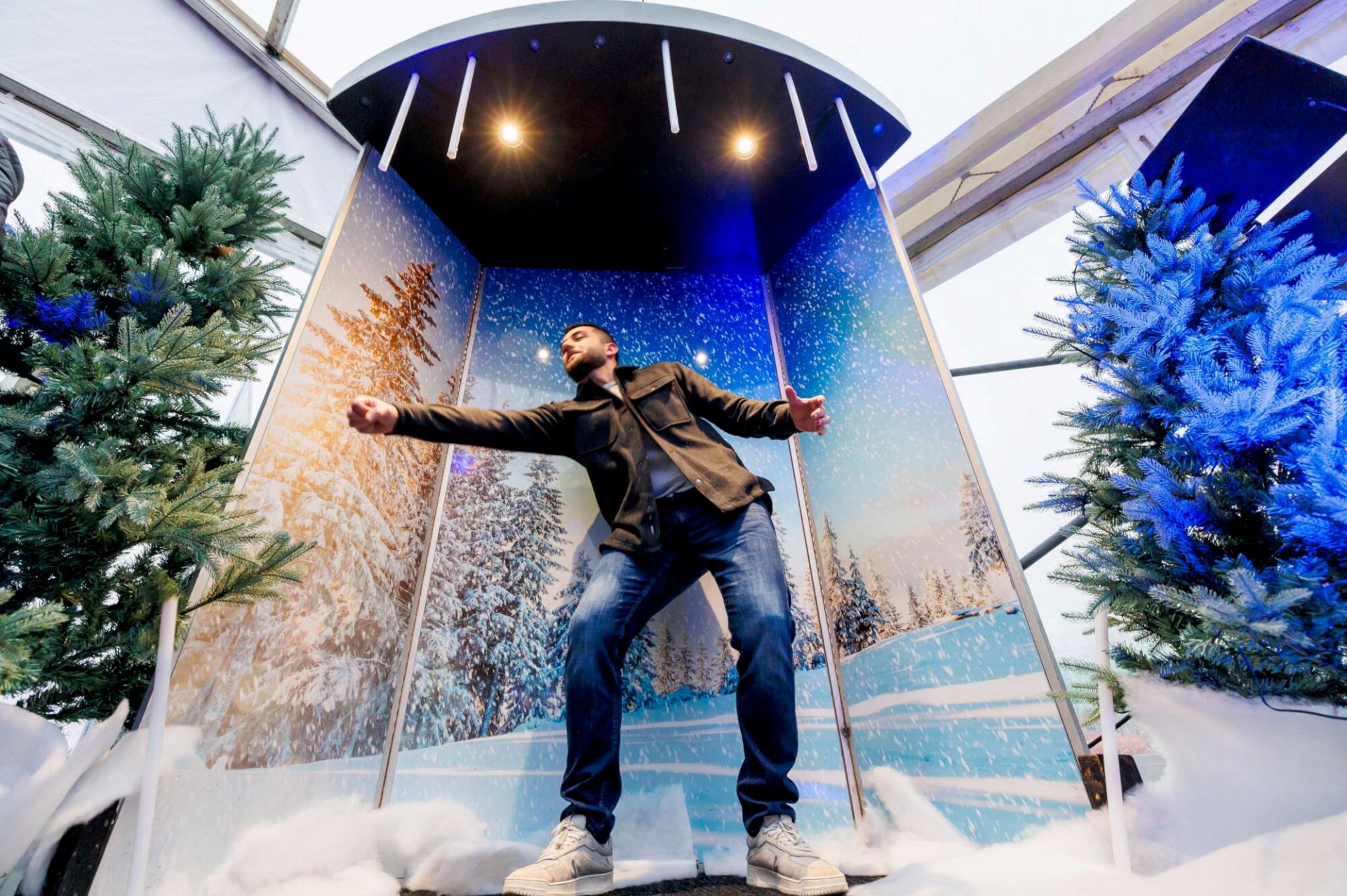 Bedrijfsevenement Winter Wonderland kick-off TOMRA